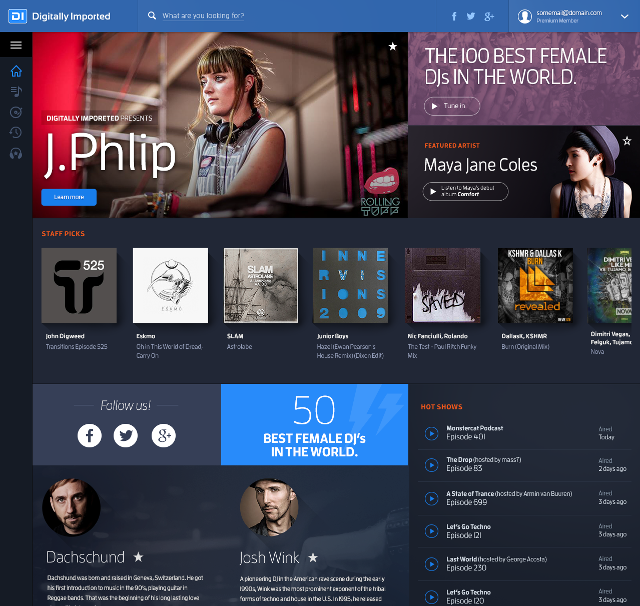 Digitally Imported Unveils Vision for First Electronic Music Platform